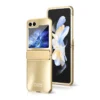 Frosted Electroplating Folding Phone Case for Samsung Z Flip 5/4/3 - Image 16