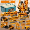 🎅Christmas Pre-sale🎁Magnetic Transform Engineering Car Assembled Toys - Image 4