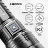 🔥Hot sale🔥Multifunctional White Laser Telescopic Zoom Tactical Flashlight - Image 5