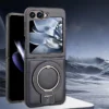New Arrival - Luxury Leather Invisible MagSafe Stand Protective Shell for Samsung Z Flip6/5/4/3 - Image 7
