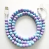 2-In-1 USB To Type-C ＆ Lighting Beaded Charger Cord - Image 6