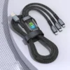 💥Limited time 49% off🔥⚡Transparent Luminous 3-in-1 Super Fast Charging Cable - Image 8