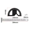 Protractor Angle Ruler with 0-180° Adjustable - Image 10