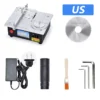 Multipurpose Speed Adjustable Mini Table Saw Cutting Machine Set - Image 2