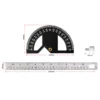 Protractor Angle Ruler with 0-180° Adjustable - Image 2