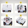 Multipurpose Speed Adjustable Mini Table Saw Cutting Machine Set - Image 6