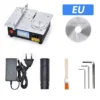 Multipurpose Speed Adjustable Mini Table Saw Cutting Machine Set - Image 12
